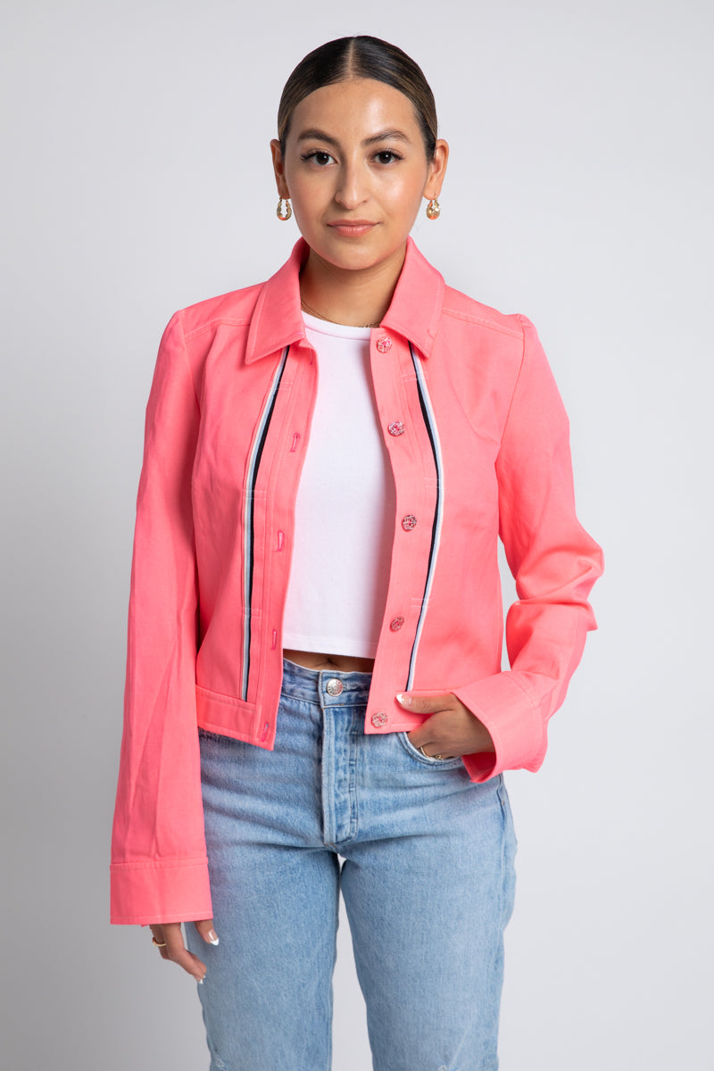 Vintage Christian Lacroix Neon Pink Jacket