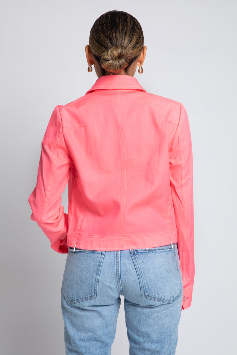 Vintage Christian Lacroix Neon Pink Jacket