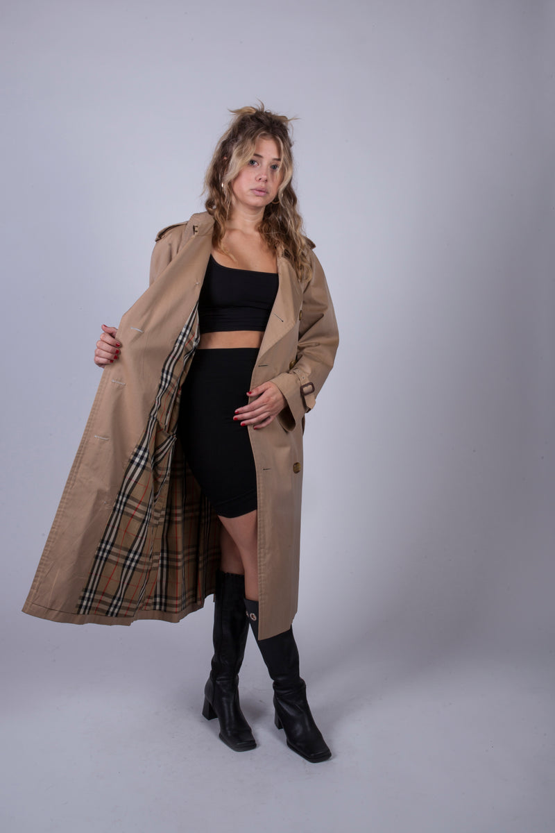 Vintage Burberry Classic Trench Coat