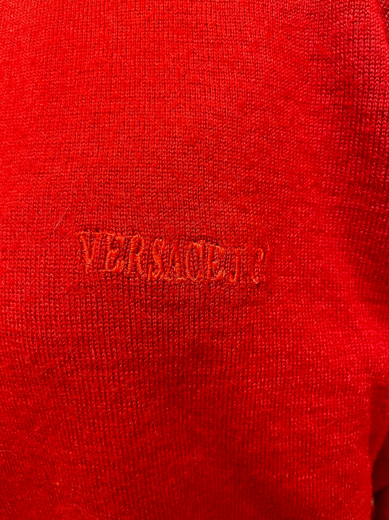 Vintage Versace Red Sweater