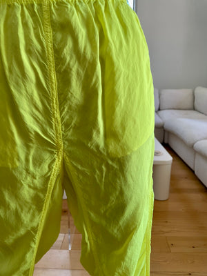 Maison Margiela Neon Yellow Track Pants